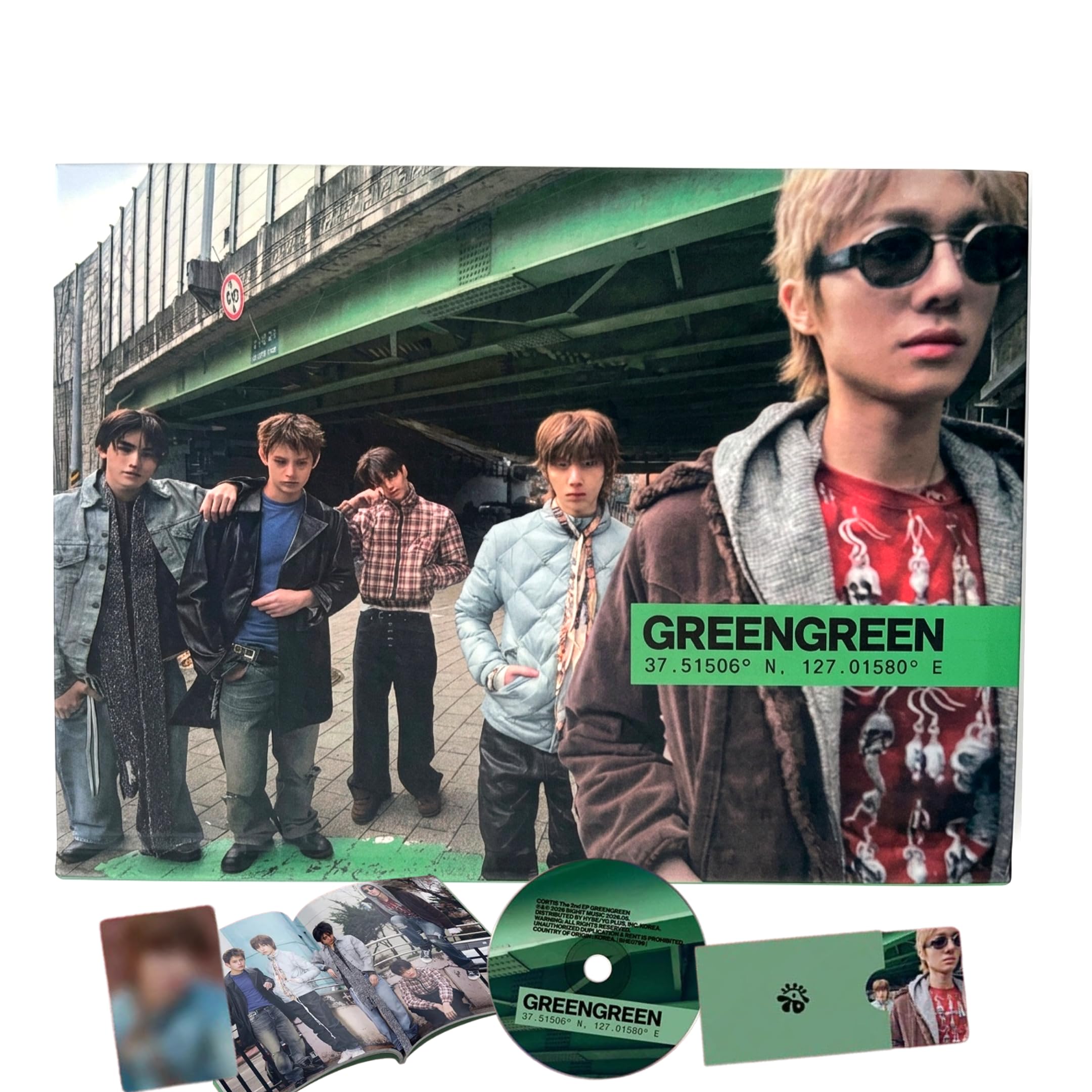 Amazon.com: CORTIS GREENGREEN 2nd EP Album [BRIDGE Ver.] Photobook